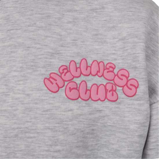 Дамски суичъри и блузи с качулки Miso Bubble Hood Ld53 Сиво/Череша Miso Bubble Hood Ld53 Сиво/Череша Дамски суичъри и блузи с качулки