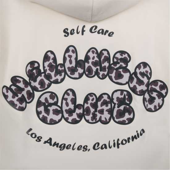 Дамски суичъри и блузи с качулки Miso Bubble Hood Ld53 Beige/Leopard Miso Bubble Hood Ld53 Beige/Leopard Дамски суичъри и блузи с качулки