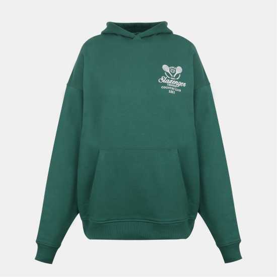 Slazenger Slaz Tennis Hoodie Зелено Slazenger Slaz Tennis Hoodie Зелено