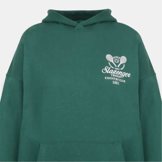 Slazenger Slaz Tennis Hoodie Зелено Slazenger Slaz Tennis Hoodie Зелено