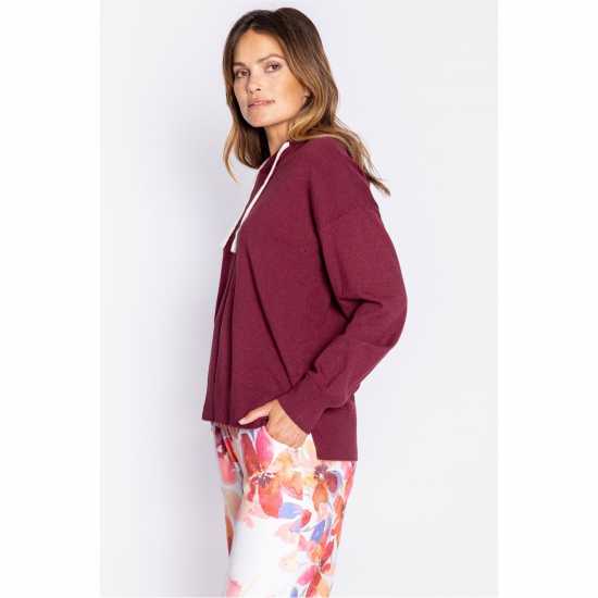 Salvage Bordeaux Hoody Ld99  Дамски суичъри и блузи с качулки