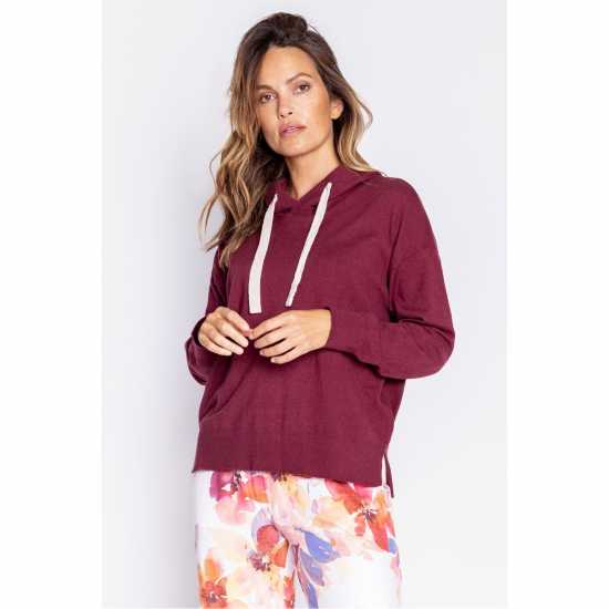 Salvage Bordeaux Hoody Ld99  Дамски суичъри и блузи с качулки