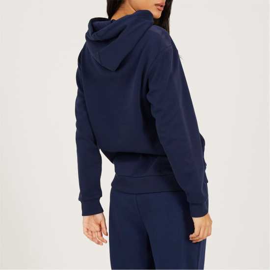 Brave Soul Pullover Hooded Sweatshirt With Kangaroo Pocket Navy 