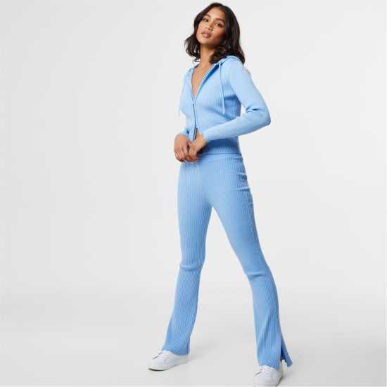 Jack Wills Zip Up Hoodie Синьо Дамски суичъри и блузи с качулки