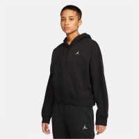 Nike Air Jordan Essential Fleece Hoodie Womens Black Дамски суичъри и блузи с качулки