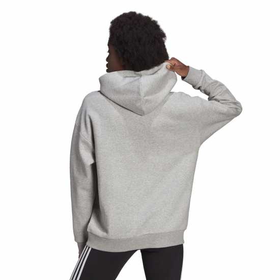 Adidas Badge Of Sport Hoodie Ladies Сив марл Дамски суичъри и блузи с качулки