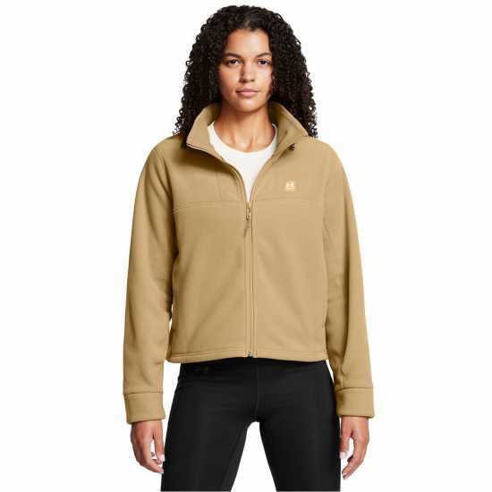 Under Armour Expanse Fleece Full-Zip Hoodie Кафяво 