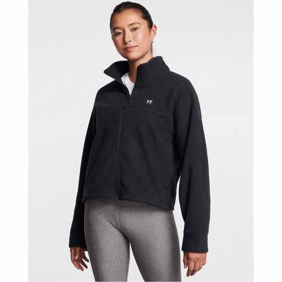 Under Armour Armour Ua W Expanse Fleece Fz Hoody Womens Черно Дамски суичъри и блузи с качулки
