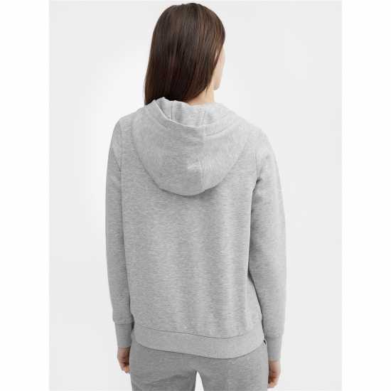Women's Cotton Mix Long Sleeve Zip Hoodie Women's Cotton Mix Long Sleeve Zip Hoodie
