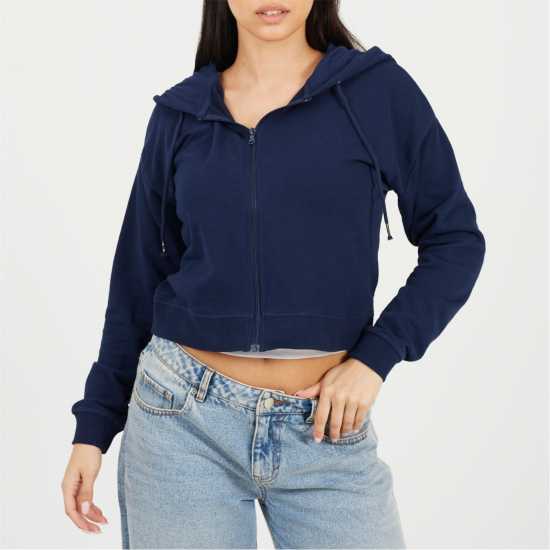 Brave Soul Bs Zip Crop Hd Ld99 Navy Brave Soul Bs Zip Crop Hd Ld99 Navy