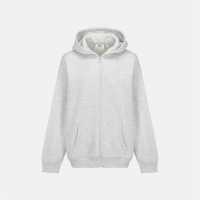Slazenger Os Fz Hood Womens Ice Grey Marl Дамски суичъри и блузи с качулки