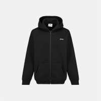Slazenger Os Fz Hood Womens Black Дамски суичъри и блузи с качулки