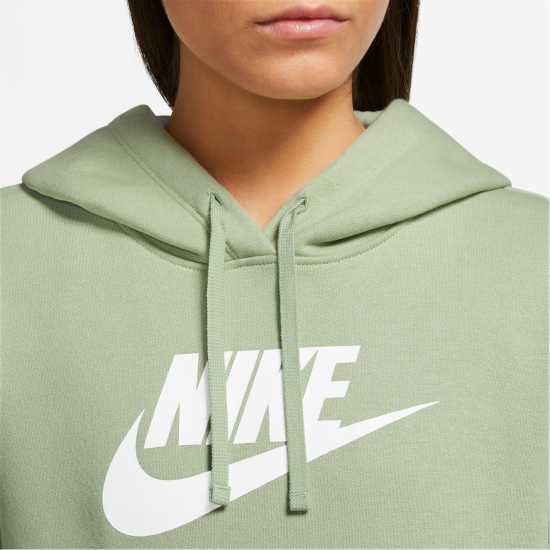 Nike Sportswear Essential Fleece Pullover Hoodie Womens Honey Dew Дамски суичъри и блузи с качулки