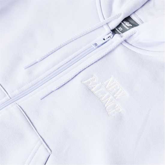 New Balance Womens Trackside Zip Hoodie Lilac New Balance Womens Trackside Zip Hoodie Lilac