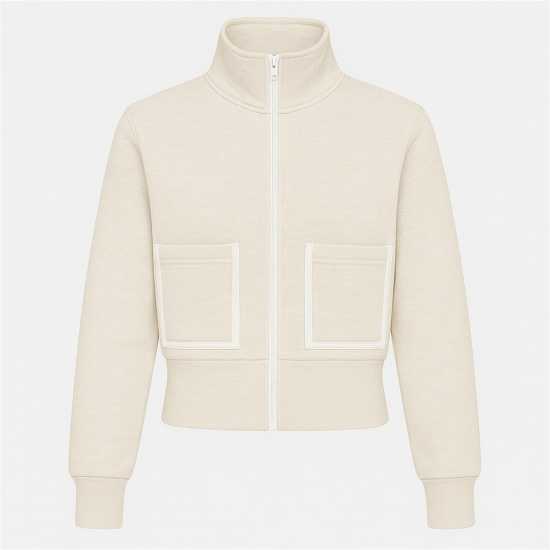 Contrast Zip Up Top Contrast Zip Up Top