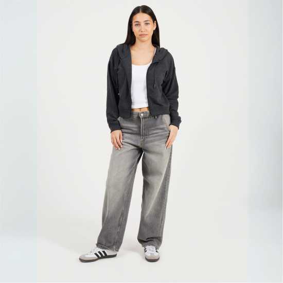 Brave Soul Zip Through Hoodie  Дамски суичъри и блузи с качулки