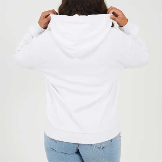 Brave Soul Plus Size Classic Zip Through Hoodie With Pockets White Brave Soul Plus Size Classic Zip Through Hoodie With Pockets White