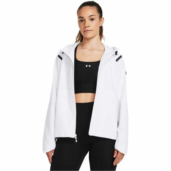 Under Armour Women's Unstoppable Zip Hoodie White 