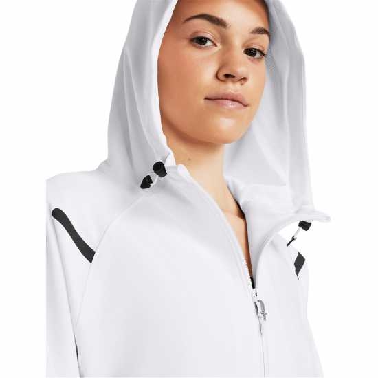 Under Armour Women's Unstoppable Zip Hoodie White 