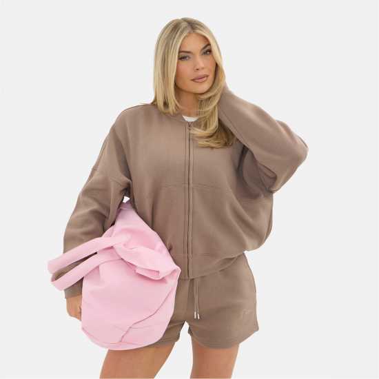 Jersey Bomber Zip Jacket Jersey Bomber Zip Jacket