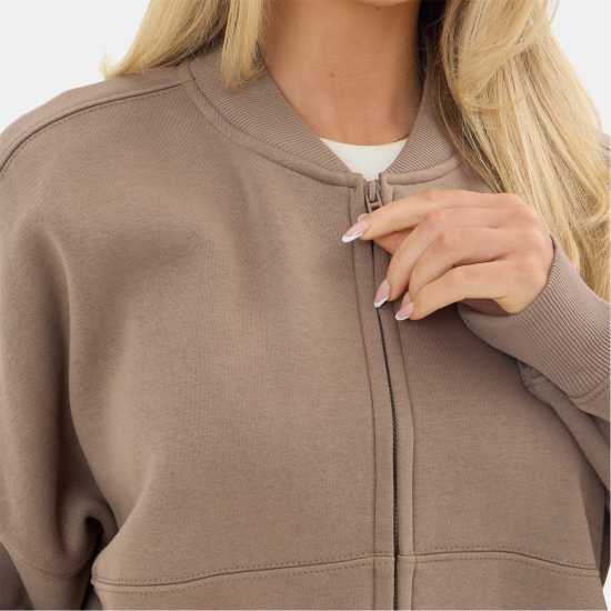 Jersey Bomber Zip Jacket Jersey Bomber Zip Jacket