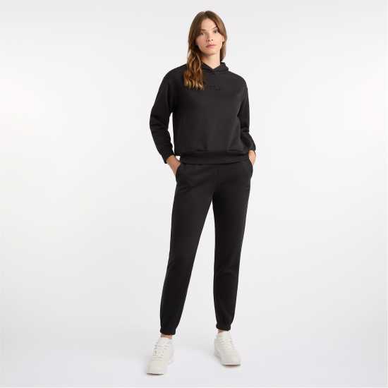 Umbro Hoodie Womens Черно/Черно Дамски суичъри и блузи с качулки
