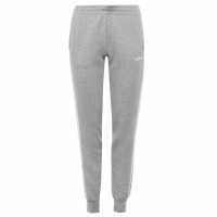 Adidas Essentials 3 Stripe Zip Track Hoodie Womens Средно сиво Дамски суичъри и блузи с качулки