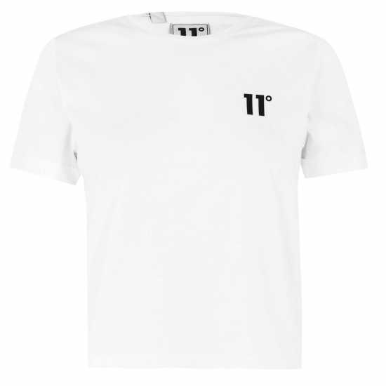 Дамски тениски и фланелки Тениска 11 Degrees Core Cropped T Shirt Бяло Тениска 11 Degrees Core Cropped T Shirt Бяло Дамски тениски и фланелки