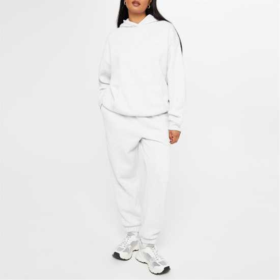 Slazenger Hoodie Womens Ледено сиво марл Дамски суичъри и блузи с качулки
