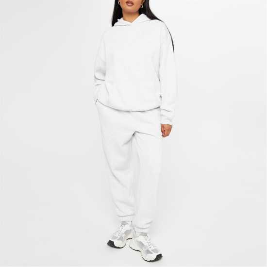 Slazenger Oth Hood Ladies Ice Grey Marl Дамски суичъри и блузи с качулки