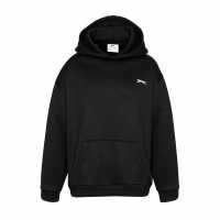 Slazenger Oth Hood Ladies Black Дамски суичъри и блузи с качулки