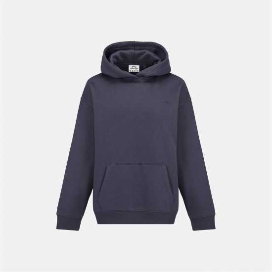 Дамски суичъри и блузи с качулки Slazenger Fleece Hoodie Womens Charcoal Slazenger Fleece Hoodie Womens Charcoal Дамски суичъри и блузи с качулки