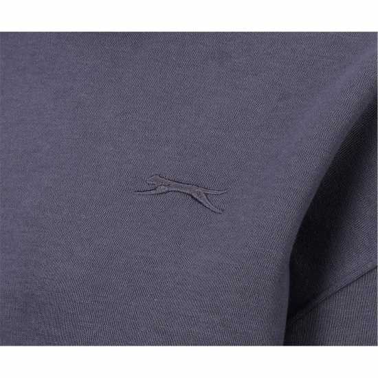Дамски суичъри и блузи с качулки Slazenger Fleece Hoodie Womens Charcoal Slazenger Fleece Hoodie Womens Charcoal Дамски суичъри и блузи с качулки