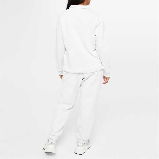 Slazenger Дамско Яке Fitted Zip Through Jacket Womens Ледено сиво марл Дамски полар