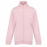 Slazenger Дамско Яке Zip Through Jacket Womens Бебешко розово Дамски полар