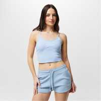 Jack Wills Double Strap Vest Soft Blue 