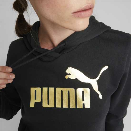 Puma Metallic Hoodie Womens