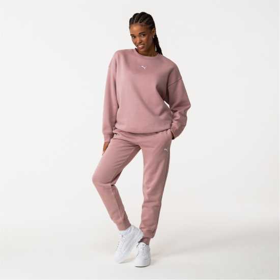 Puma Ess Oversized Crew Fl Sweatshirt Womens  