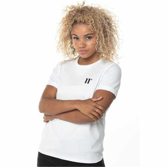 Дамски тениски и фланелки 11 Degrees Core T-Shirt Бяло 11 Degrees Core T-Shirt Бяло Дамски тениски и фланелки