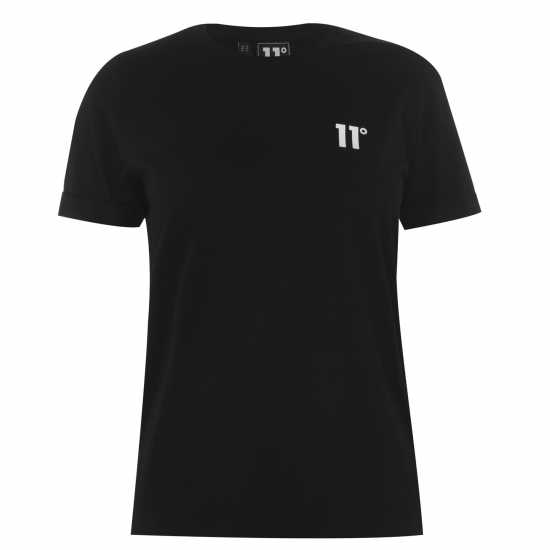 Дамски тениски и фланелки 11 Degrees Core T-Shirt Черно 11 Degrees Core T-Shirt Черно Дамски тениски и фланелки