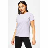 11 Degrees Core T-Shirt Pastel Lilac Дамски тениски и фланелки