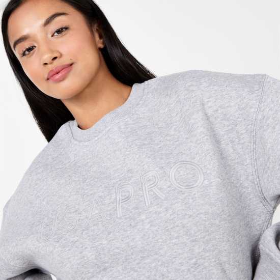 Usa Pro Classic Sweatshirt Сив марл 