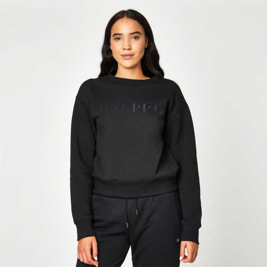 Usa Pro Classic Sweatshirt Черно Дамски пуловери