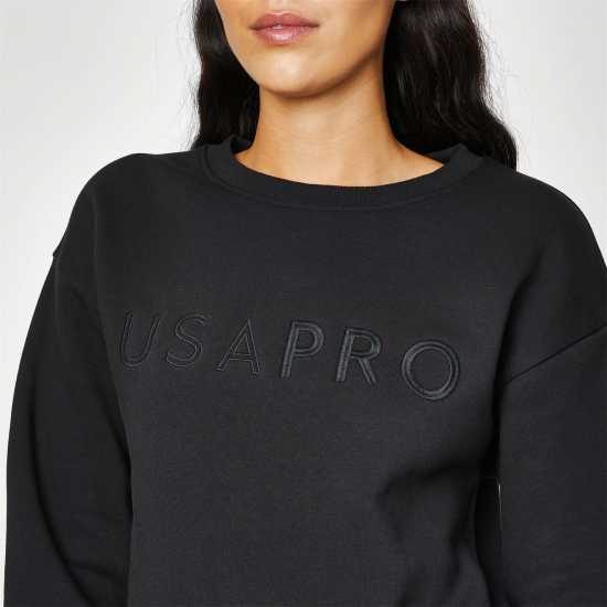 Usa Pro Classic Sweatshirt Черно Usa Pro Classic Sweatshirt Черно