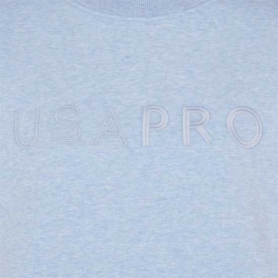 Usa Pro Classic Sweatshirt Син Марл Дамски пуловери