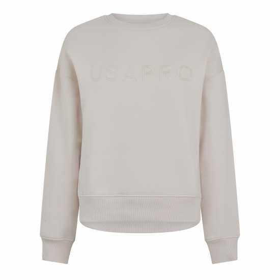 Дамски пуловери Usa Pro Classic Sweatshirt Крем Usa Pro Classic Sweatshirt Крем Дамски пуловери