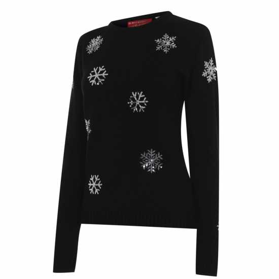 Коледни пуловери Star Плетен Дамски Пуловер Christmas Knit Jumper Ladies Star Плетен Дамски Пуловер Christmas Knit Jumper Ladies Коледни пуловери