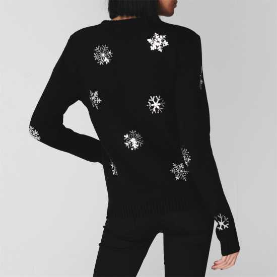 Коледни пуловери Star Плетен Дамски Пуловер Christmas Knit Jumper Ladies Star Плетен Дамски Пуловер Christmas Knit Jumper Ladies Коледни пуловери