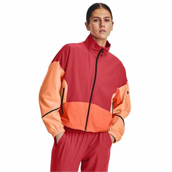 Under Armour Unstoppable Jkt Ld99 Red Дамски грейки