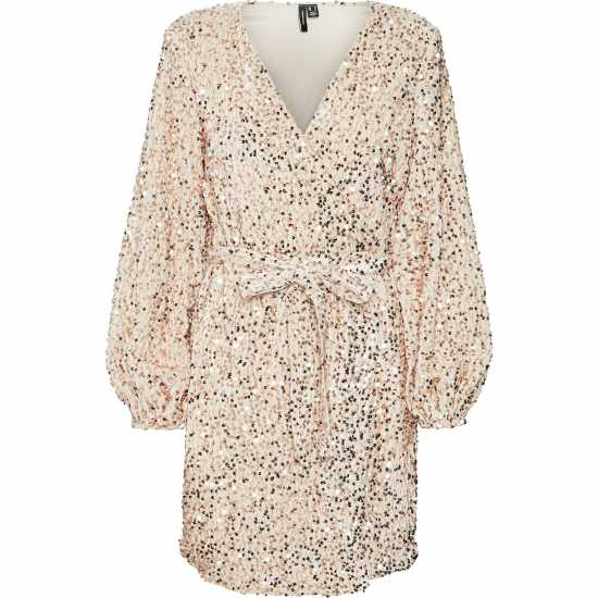 Vero Moda Bella Short Dress  Дамски поли и рокли